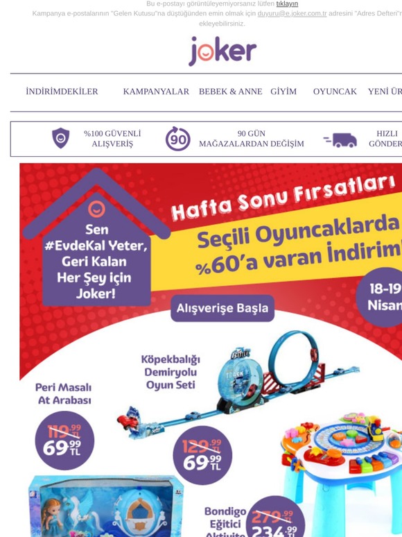 Seçili Oyuncaklarda %60'a Varan İndirim Fırsatını Kaçırmayın!