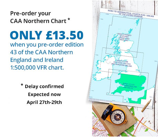 Northern Scotland West 1:250,000 VFR Chart *Latest Edition*