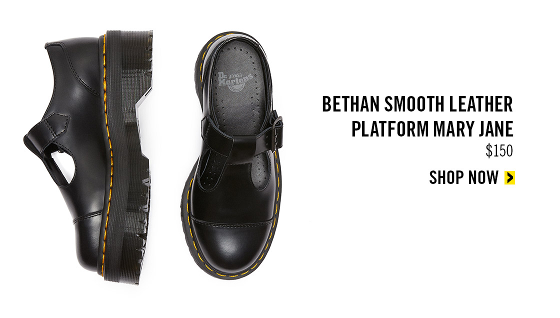 bethan smooth leather platform mary jane shoes
