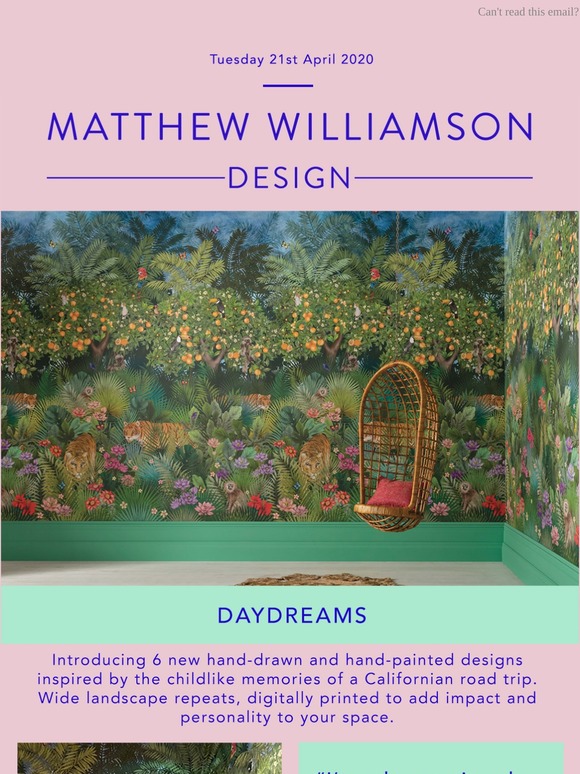 Introducing the new collection of wallpapers - 'Daydreams'