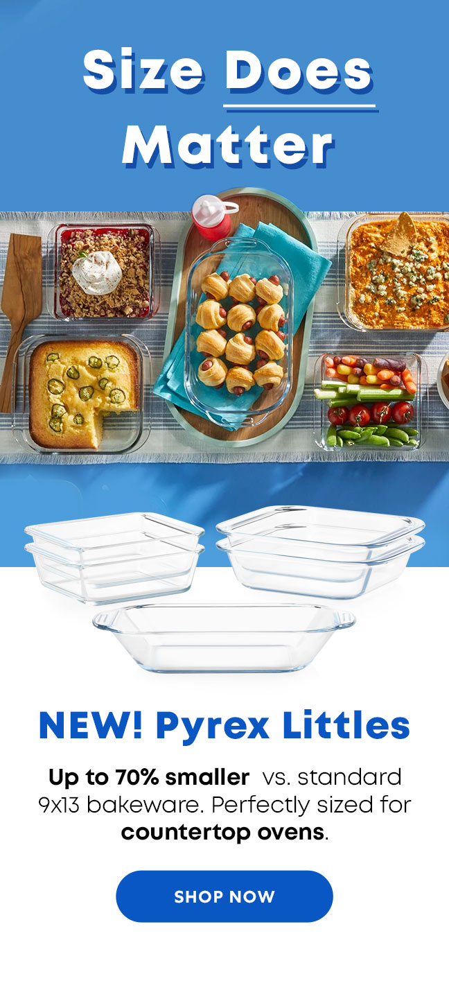 Pyrex INTRODUCING Pyrex Littles Milled