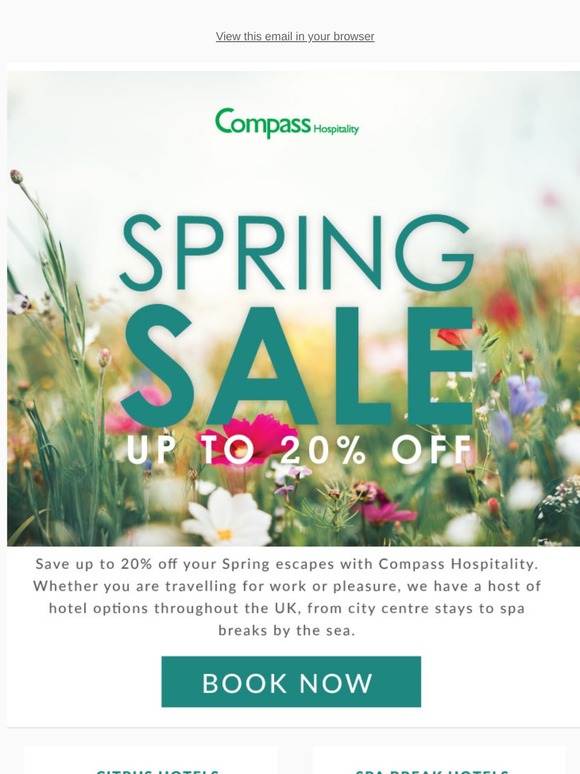 Spring Sale is here