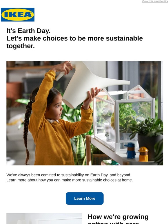 IKEA: Celebrate Earth Day by being more sustainable | Milled