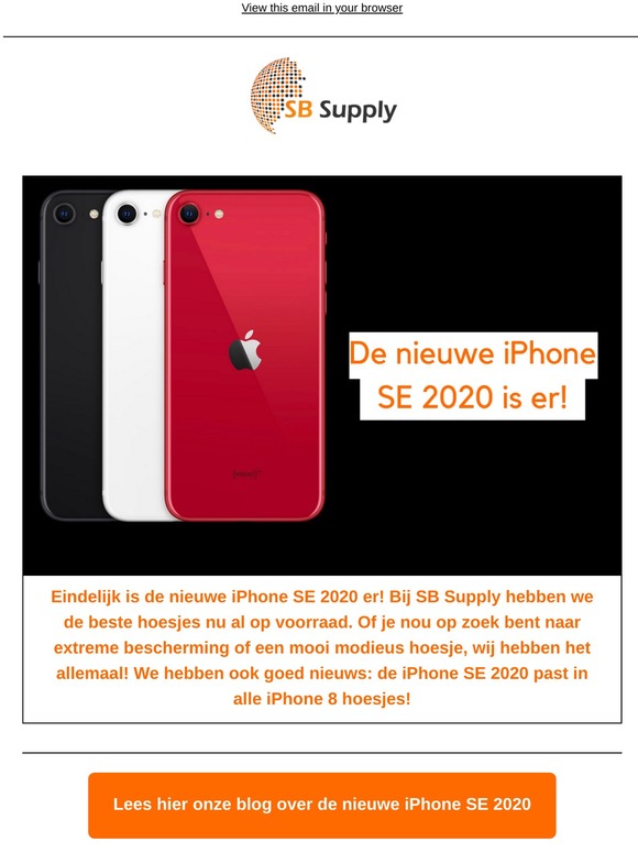 De nieuwe iPhone SE 2020 is er! 📱