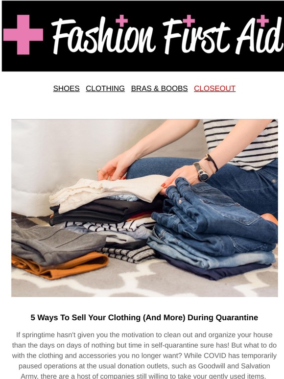 5 Ways To Sell Your Clothing During Quarantine