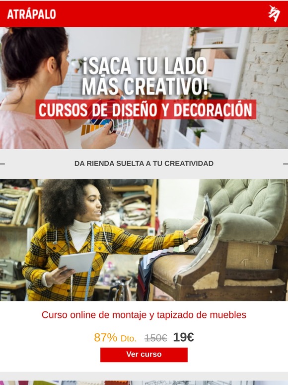 Cursos de diseño y decoración, ¡saca tu lado más creativo!