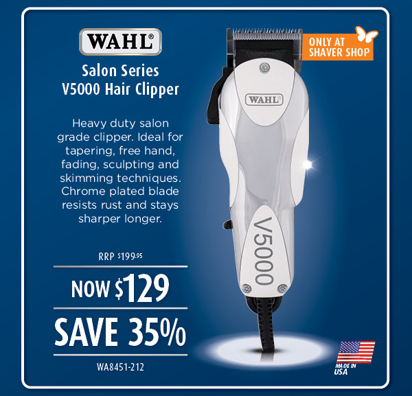 wahl salon series v5000 hair clipper