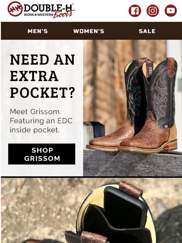 double h boots for sale