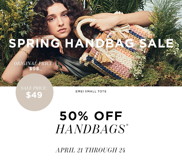 spring handbags sale