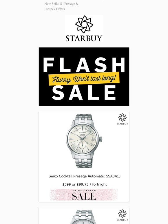 starbuy seiko 5