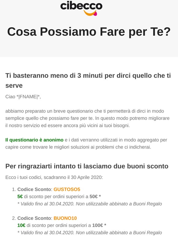 Coa Possiamo Fare per Te?