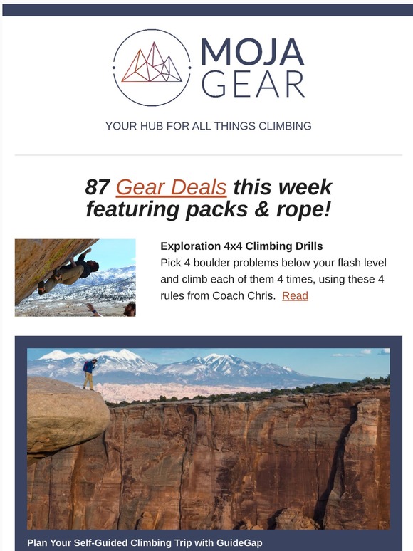 Support Local Climbing Guides, 5 Worst Climbing Movies of All Time, 4x4 Boulder Drills, and Stick Clip Drama in this week's Beta