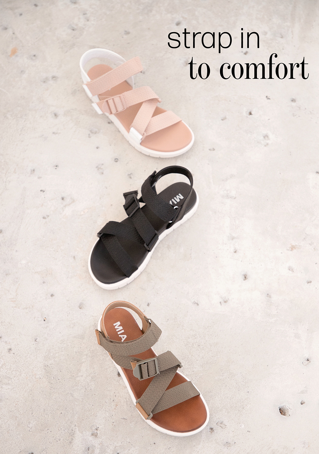 mia avianna strap sandal