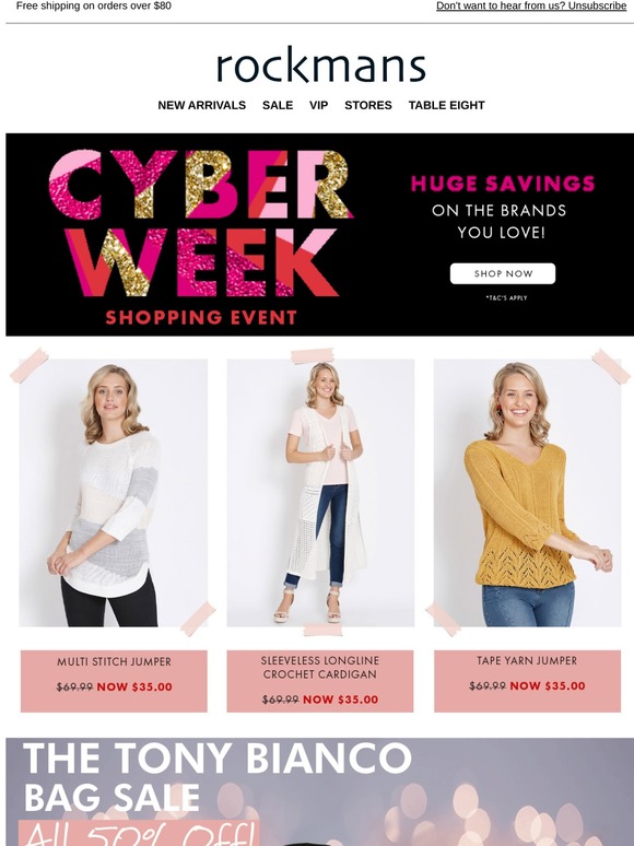 rockmans jumper sale