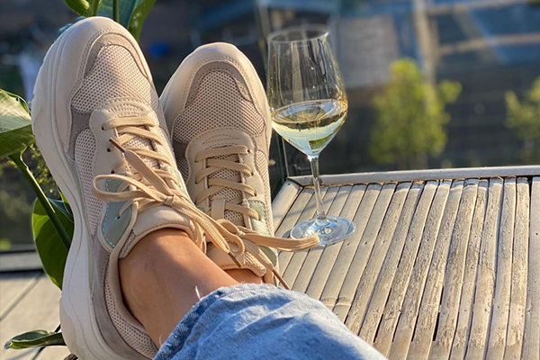 Witte Sneakers Dames Bristol | Outlet museusolsona.cat