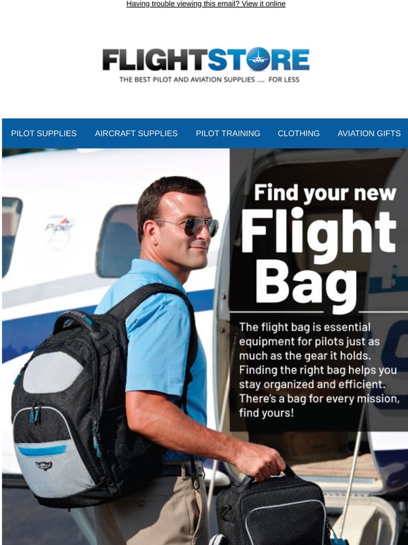 best pilot flight bag