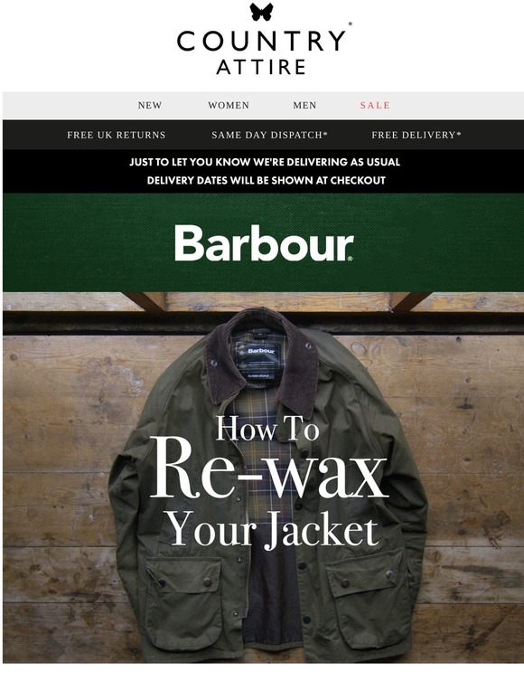 Barbour hot sale country attire