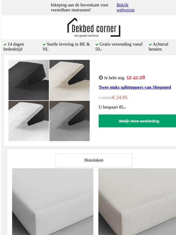 Twee Stuks Splittoppers
