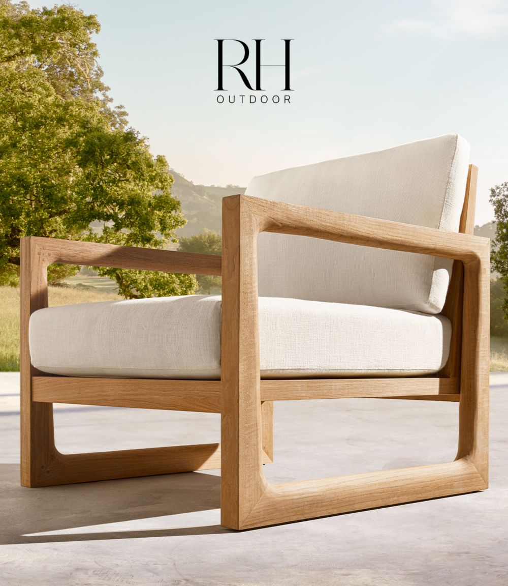 Restoration Hardware RH Outdoor. Sustainably Harvested Teak