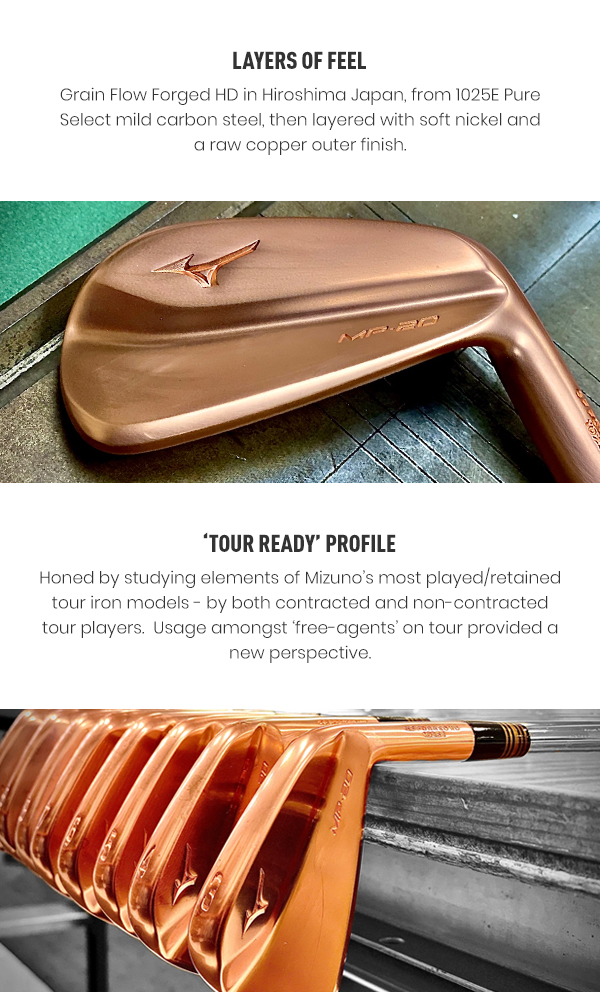 mizuno copper irons