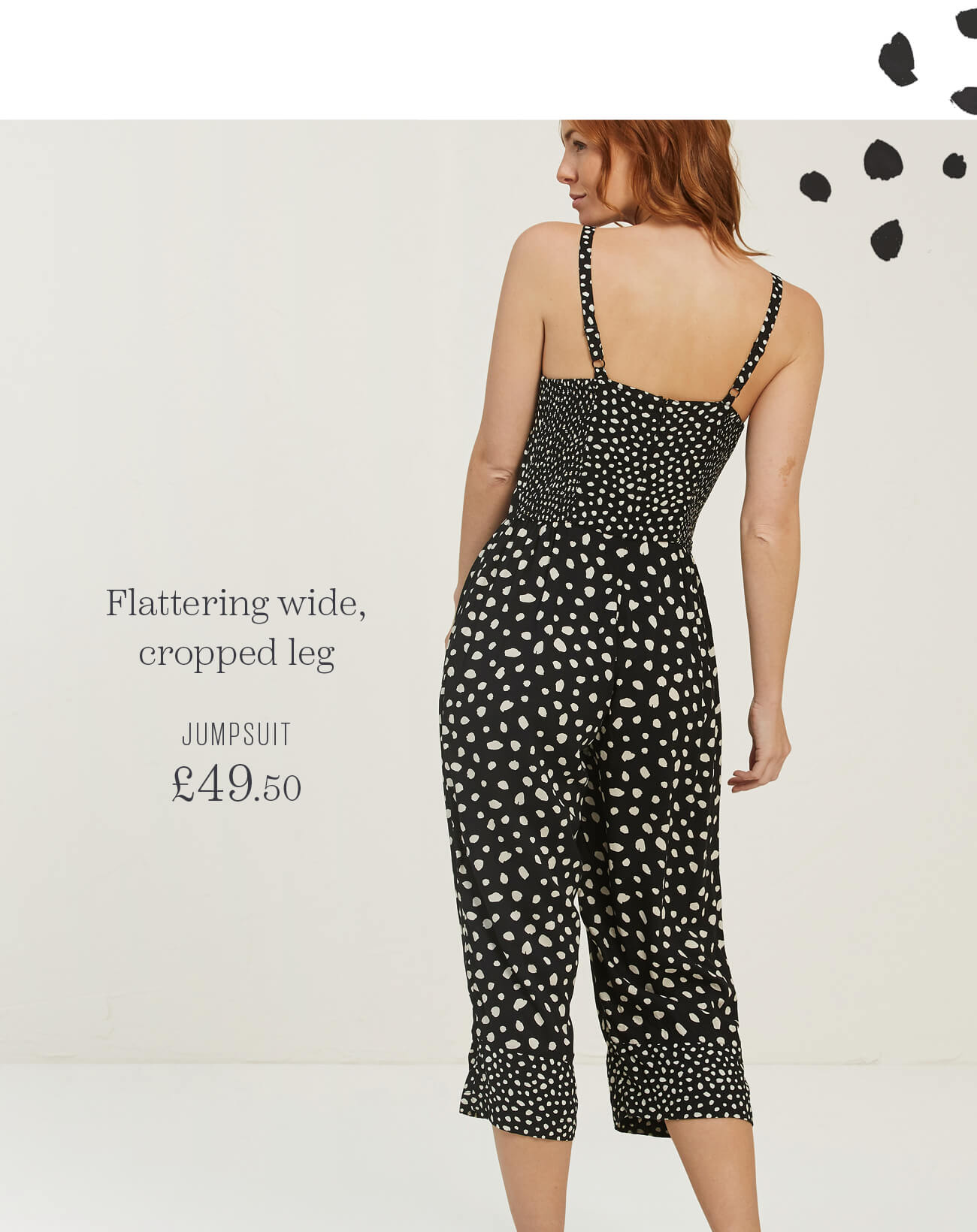 fatface tabitha spot jumpsuit