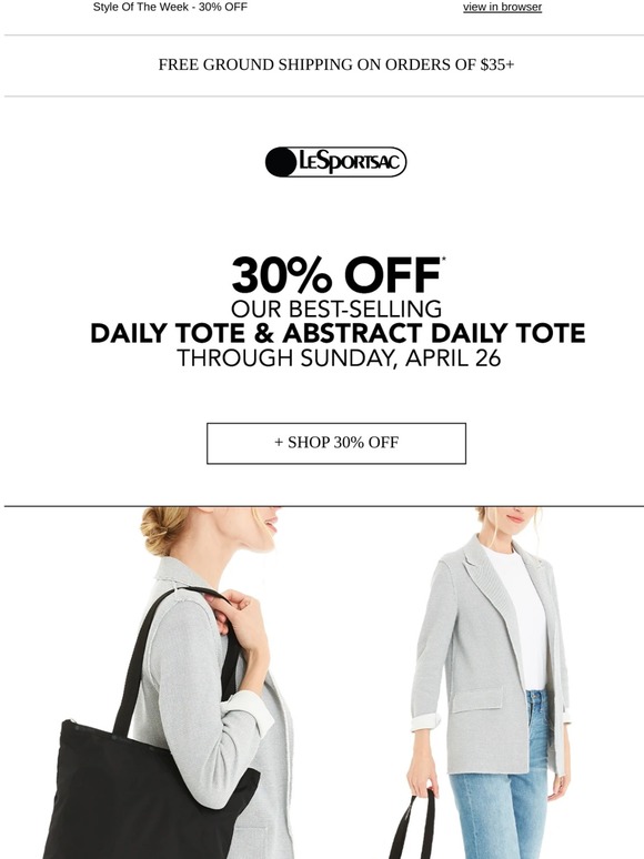 abstract daily tote