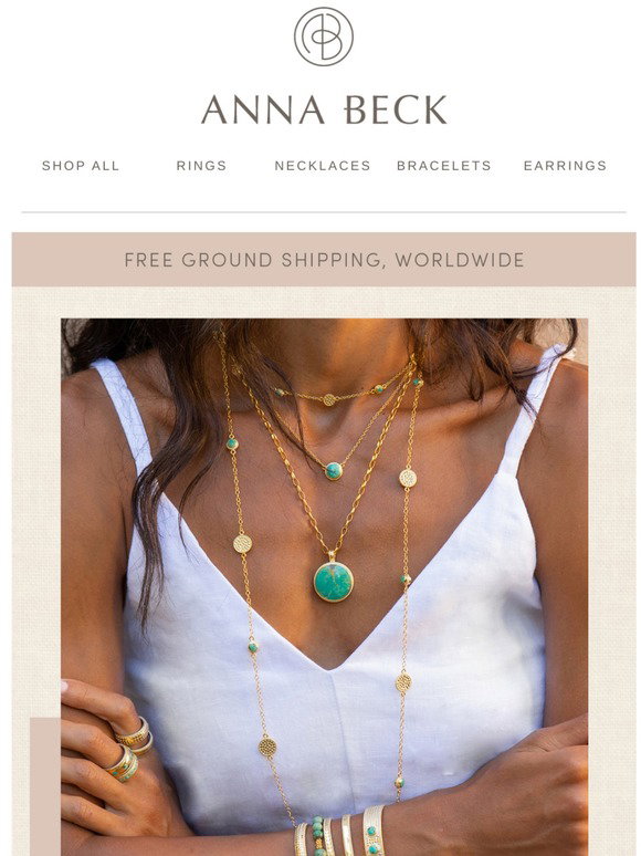 Anna Beck Designs: All New Turquoise 