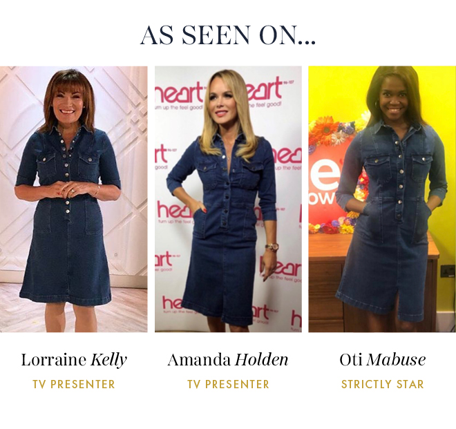 denim dress sosandar