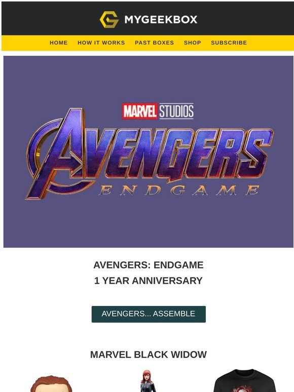 💥 Avengers: Endgame, One Year Anniversary!