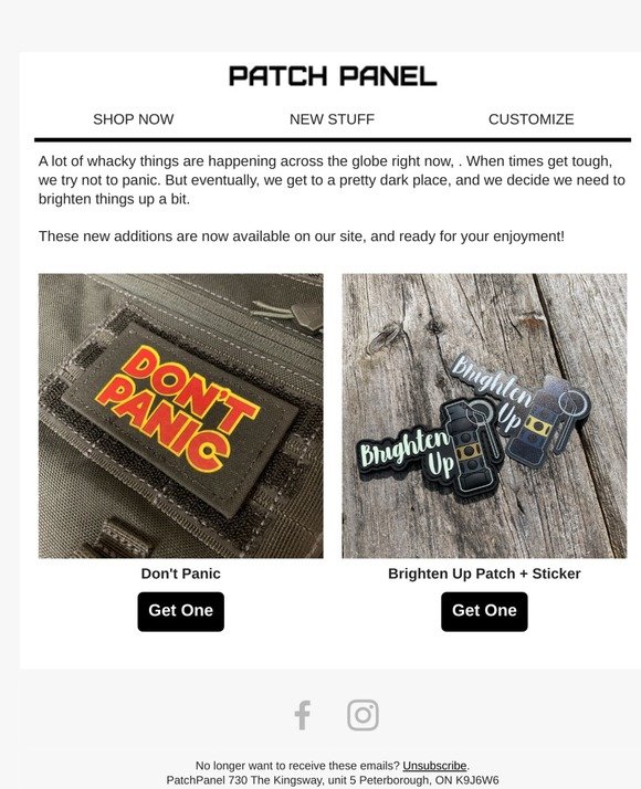 PatchPanel: *Patch Drop* A new Limited Edition Purity Seal is NOW LIVE on  the site!