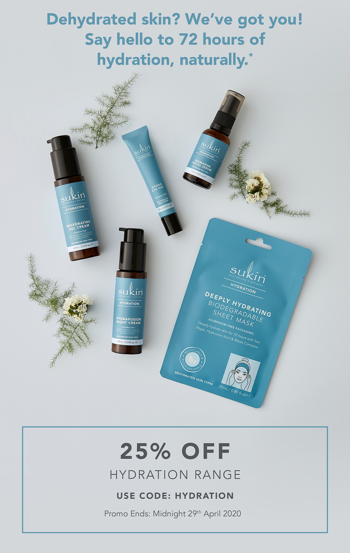 sukin biomarine facial serum