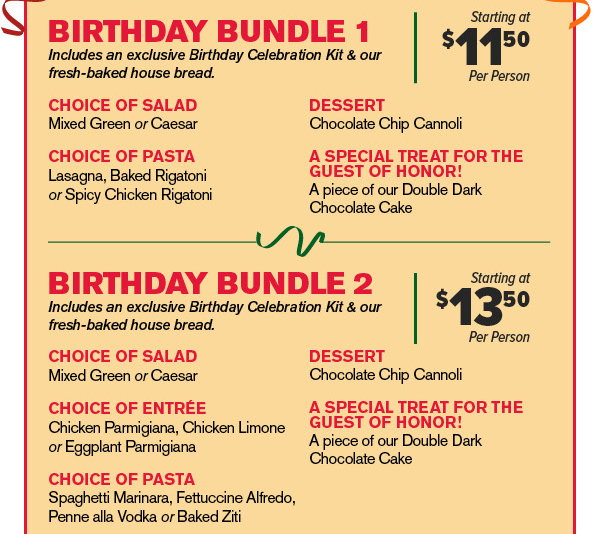 Buca Di Beppo: Celebrate an Upcoming Birthday with our NEW Buca ... - Ox0vh0rReMgw