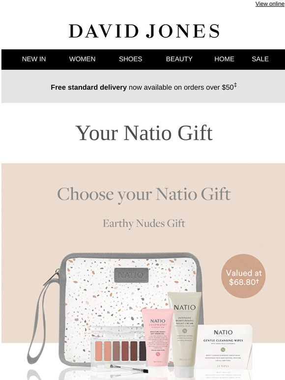 David Jones It’s Natio Gift Time at David Jones Milled