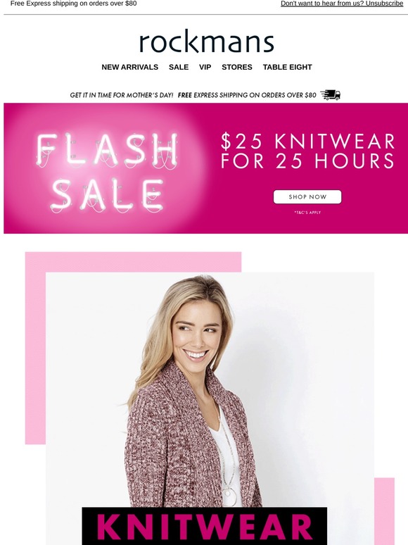 rockmans jumper sale