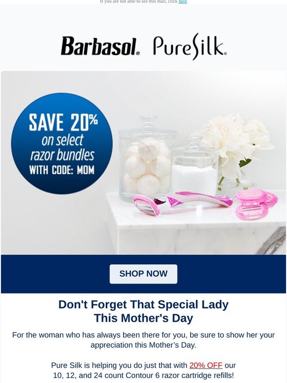 20% Off - Mother's Day Gifts