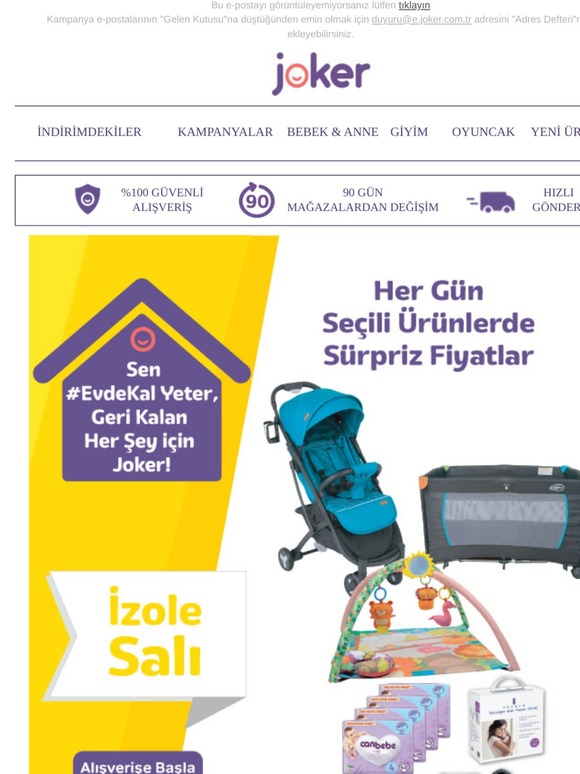 İzole Salı! | Bebek Araç Gereçlerinde Özel İndirimler!