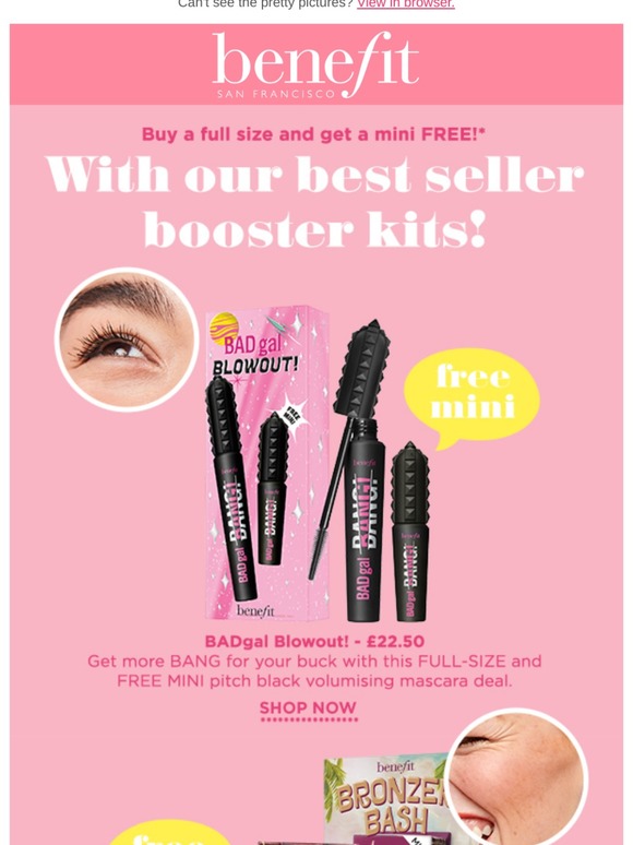 Give your day a BOOST-er kit with a FREE mini!