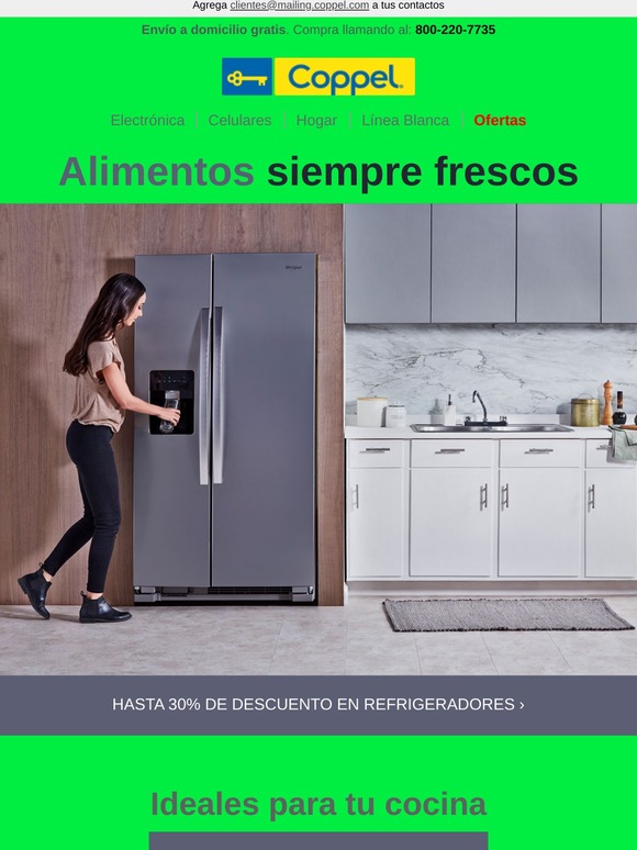 Coppel Lo mejor en línea blanca para tu cocina👩‍🍳 ¡Aprovecha ya! Milled