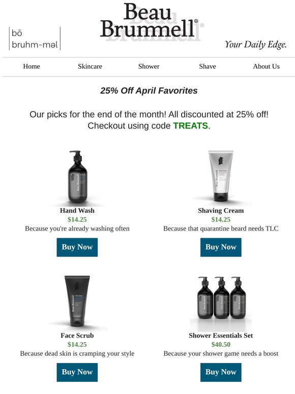 25% Off April Picks - Discounts Expire Tomorrow!