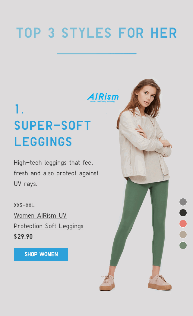 AIRism UV Protection Soft Leggings