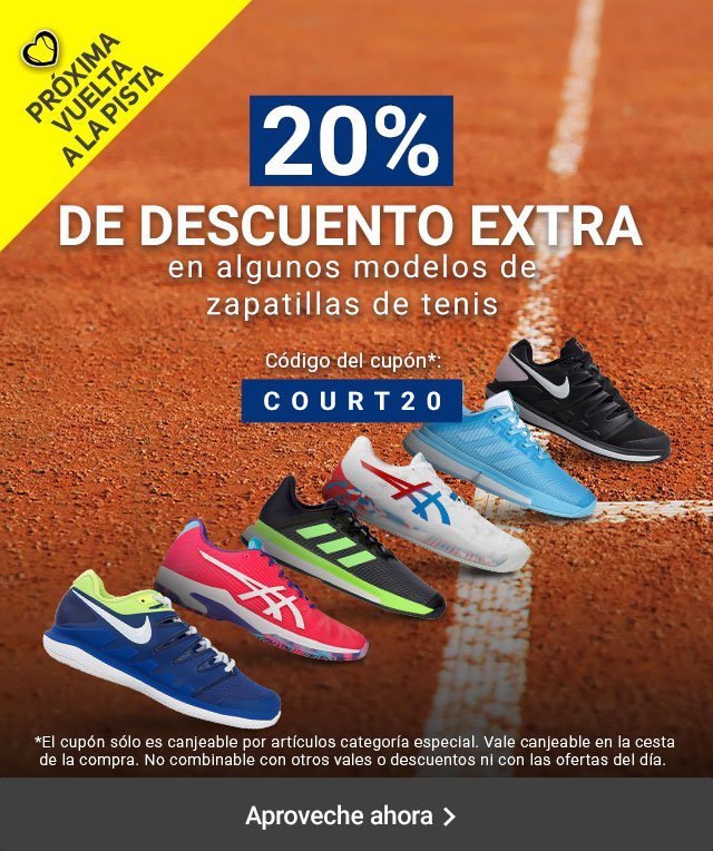 Tennis Point (P): ¡20% descuento extra zapatillas de tenis*! | Milled