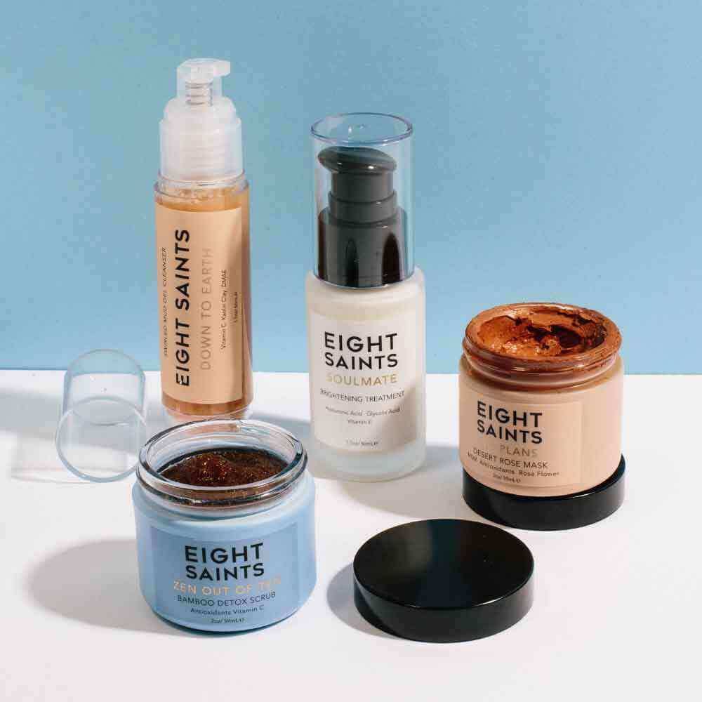 eight saints skincare routine