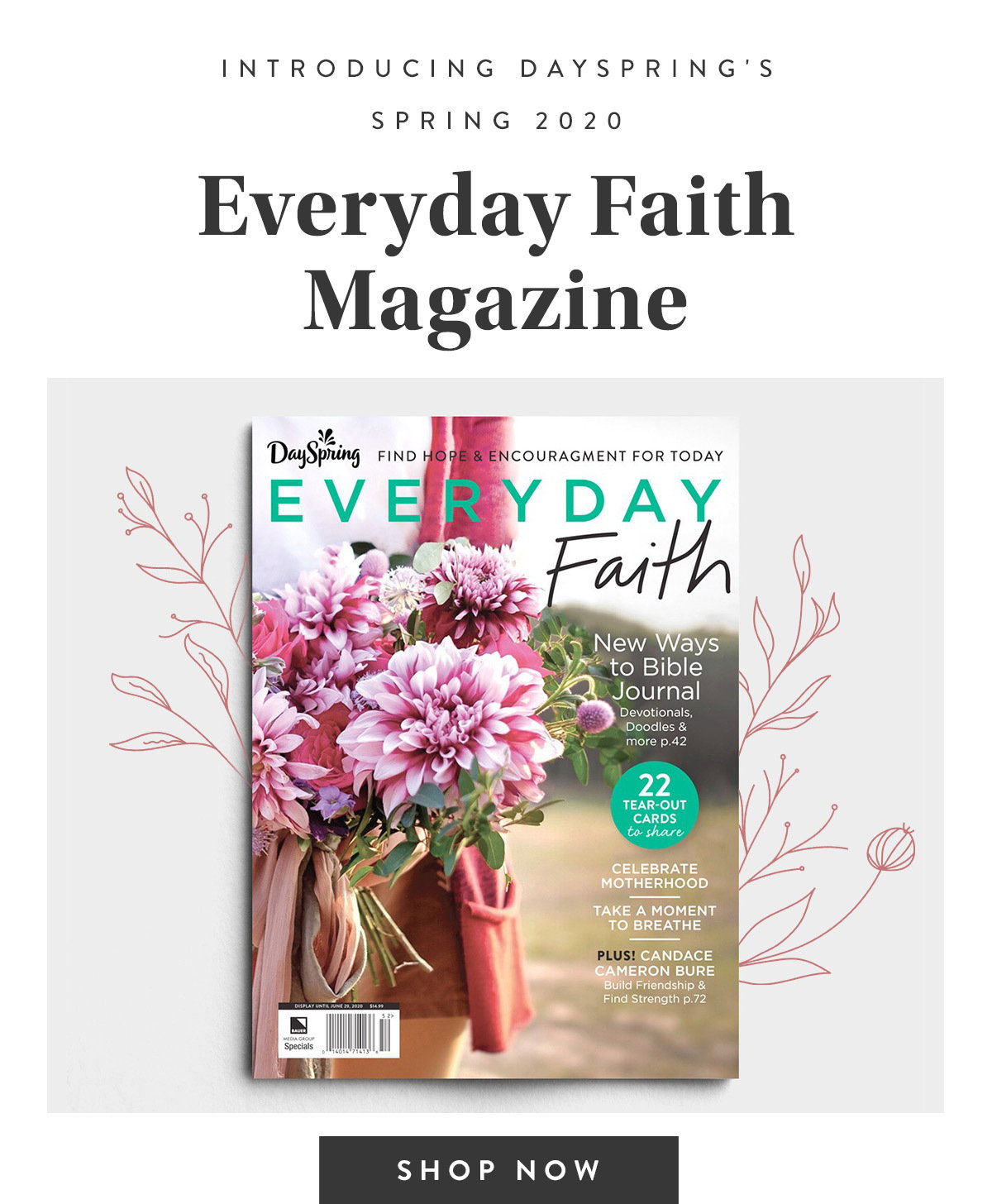 DaySpring NEW Everyday Faith Magazine Now Available Milled