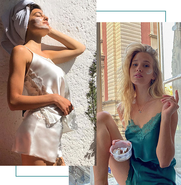 Intimissimi IT: Top e pantaloncini in palette primaverile | Milled