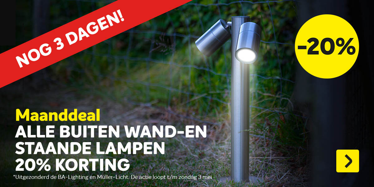 Ledlampendirect NL Laatste kans! 20 korting op Yphix tuinverlichting