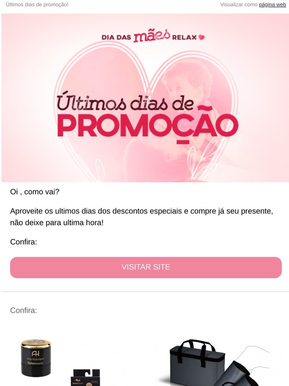 Corre que está acabando...