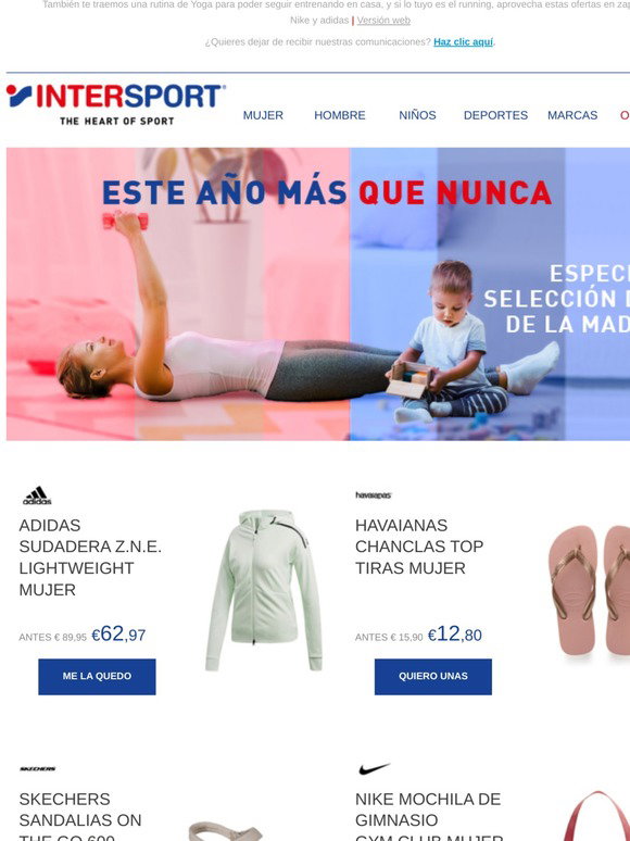 INTERSPORT ES: Selección especial: Feliz Día de la Madre 💗👩 | Milled