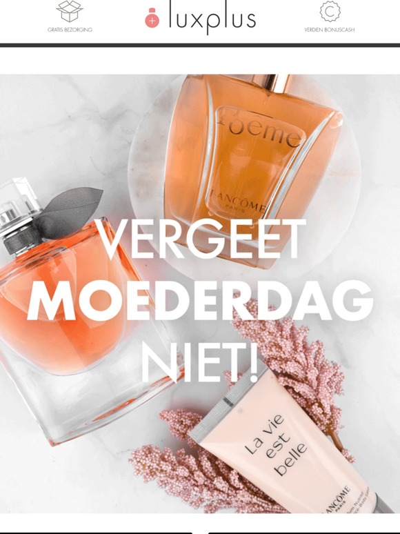 Denk je wel aan Moederdag? Wil je jouw mama een beetje extra verwennen op 10 mei? ❤ -  Wij hebben het perfecte cadeau voor haar!