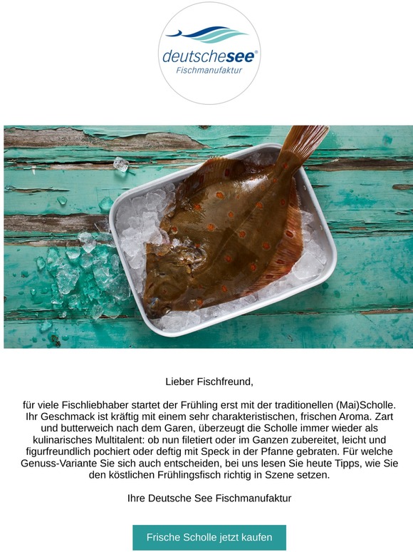 Deutsche See Fischmanufaktur: 🐟🌱 Zeit für Scholle | Milled