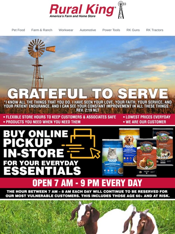 Rural Livestock Essentials Nobody Beats Our Prices! Milled